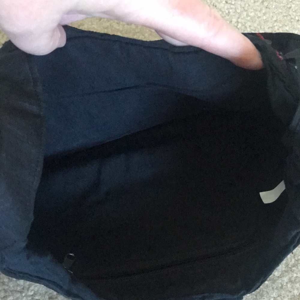 Black Embroidered Indian Silk Purse - Picture 5 of 8